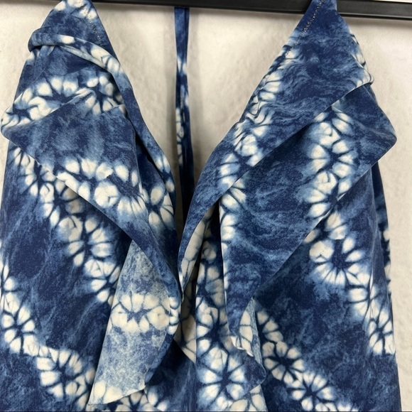 Victoria's Secret Swim Halter Top One Piece Tie Dye Swimsuit - Picture 4 of 10